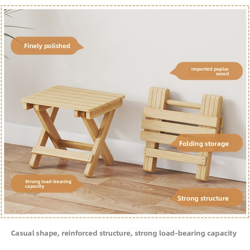 Outdoor Furniture For Sale - 공장 직판 내구성 좋은 접이식 스툴