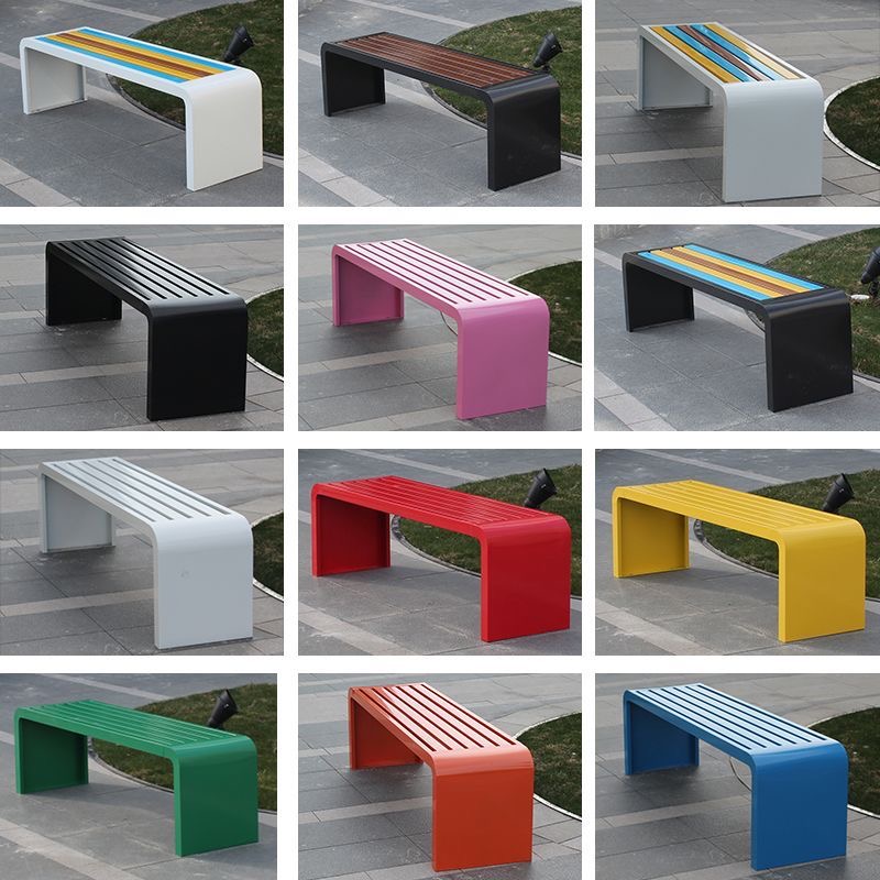 Outdoor Furniture Lowes - 1m-1.8m 냉간 압연 강철 금속 벤치
