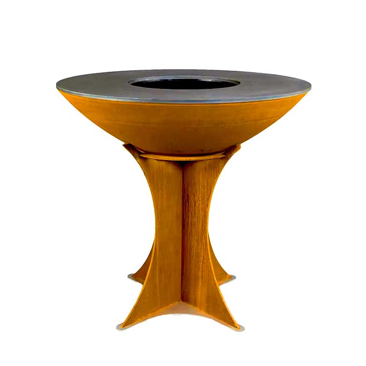 Fire Pit Bowl - 실외용 화로, 스틸 화로, 장작을 사용하는
