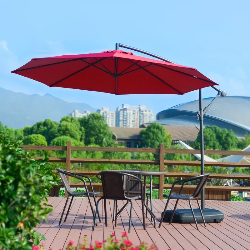 Outdoor Furniture For Sale - 현대적인 금속 야외 정원용 우산, 인기
