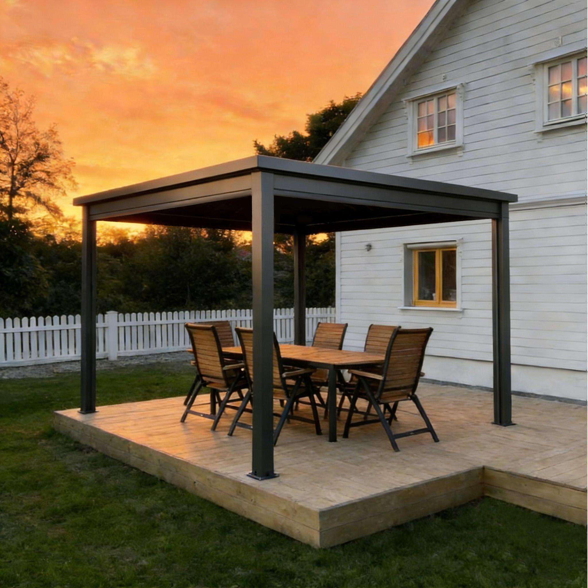 공장 직판 다양한 크기 야외용 알루미늄 합금 파빌리온  - Outdoor Furniture For Sale 리뷰 및 가격