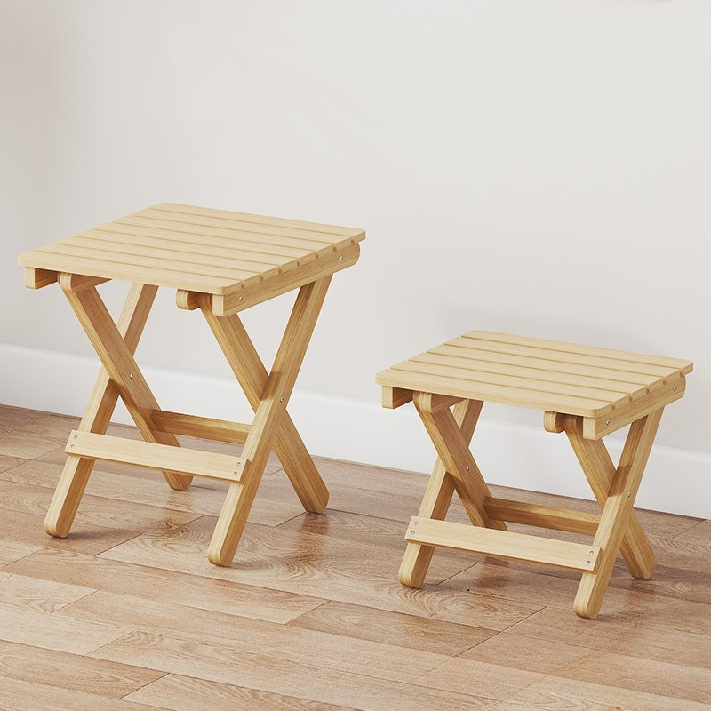 공장 직판 내구성 좋은 접이식 스툴 가정용 원목 야외  - Outdoor Furniture For Sale 리뷰 및 가격