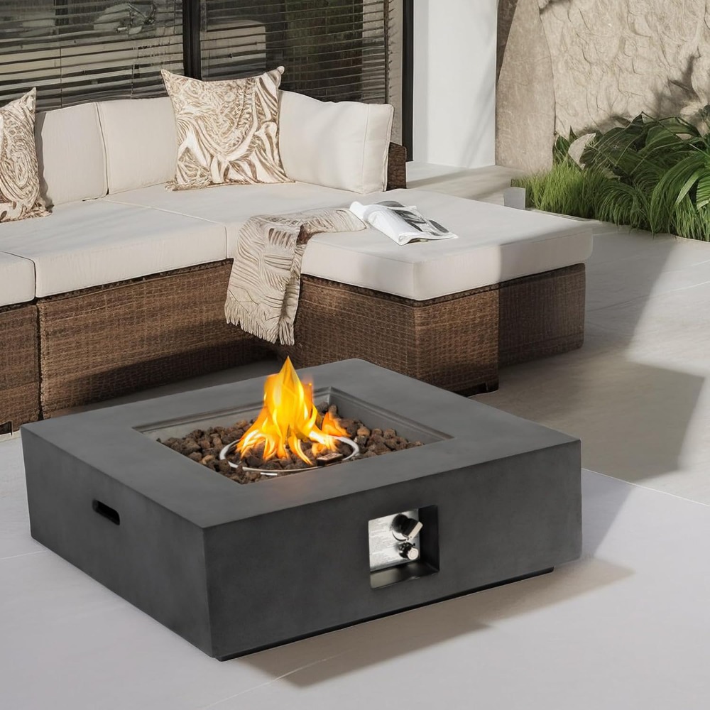 35인치 야외 프로판 화로 테이블, 50,000 BTU - Fire Pit Bowl 리뷰 및 가격