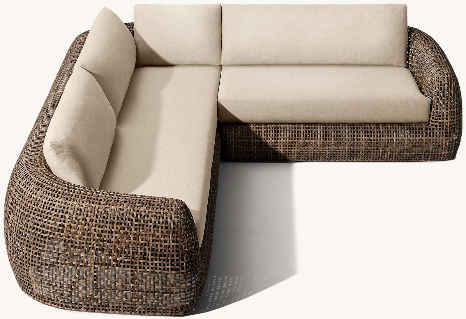 핫세일 U자형 모듈식 야외 가구 알루미늄 프레임 PE  - Outdoor Furniture For Sale 리뷰 및 가격