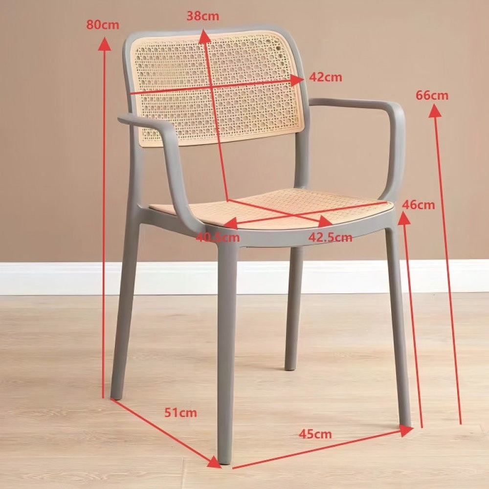 고품질 플라스틱 소재의 식탁 의자, 클래식한 라탄 스타 - Outdoor Furniture Easy To Clean 리뷰 및 가격