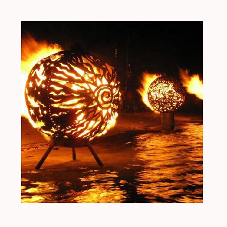 바비큐용 화로, 코르텐강 재질의 벽난로 겸용 그릴, 실 - Fire Pit Bowl 리뷰 및 가격