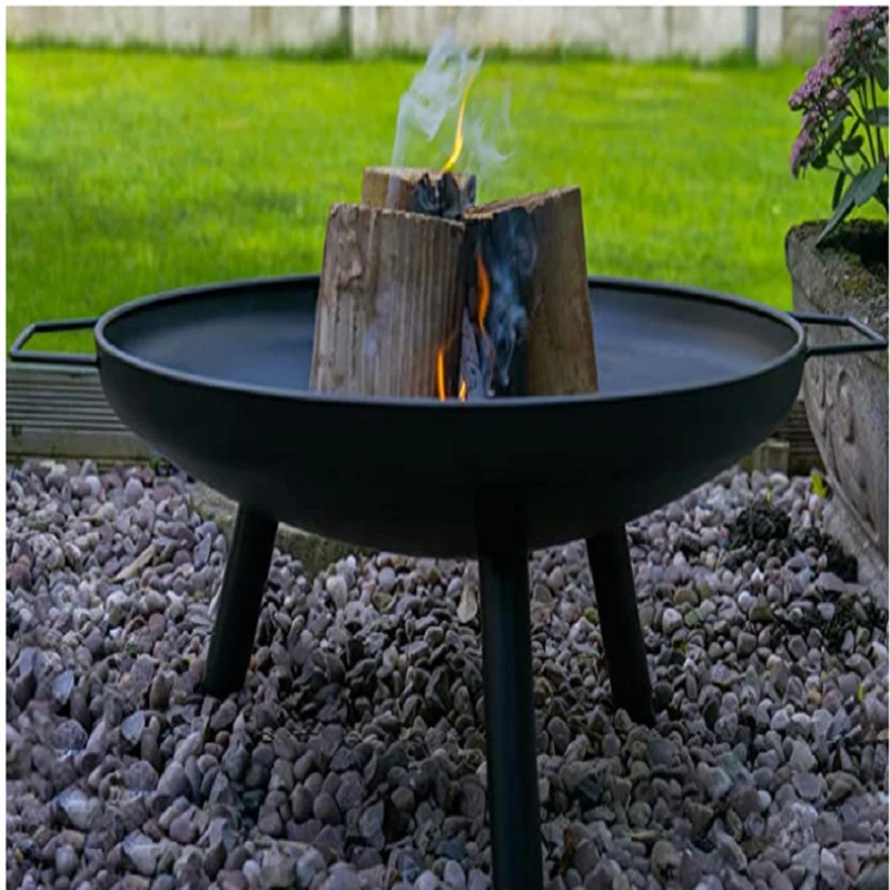 바베큐 집게가 달린 화덕 그릇, 정원 캠핑 파티오 테라 - Fire Pit Bowl 리뷰 및 가격