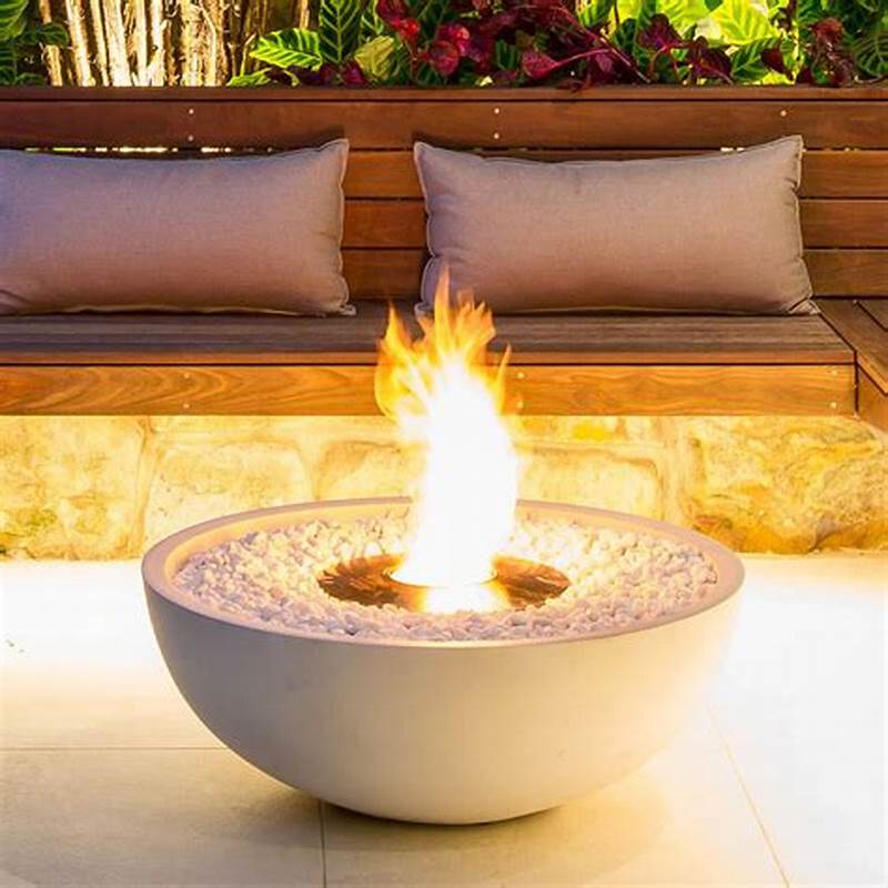 수영장 야외 코르텐 강철 물놀이 가스 화덕 - Fire Pit Bowl 리뷰 및 가격