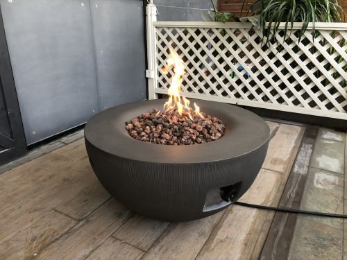 수영장 야외 코르텐 강철 물놀이 가스 화덕 - Fire Pit Bowl 리뷰 및 가격
