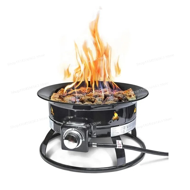 휴대용 프로판 화로 58,000 BTU 야외 가스 화로 - Fire Pit Bowl 리뷰 및 가격