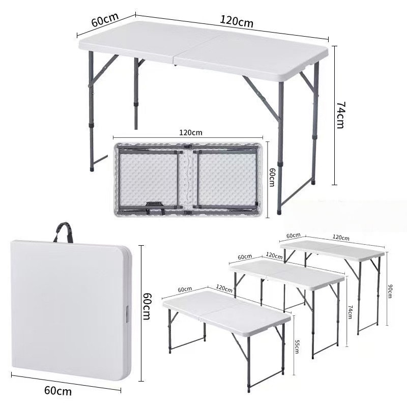 핫세일 경량 플라스틱 접이식 테이블 휴대용 야외 식사/ - Outdoor Furniture For Sale 리뷰 및 가격