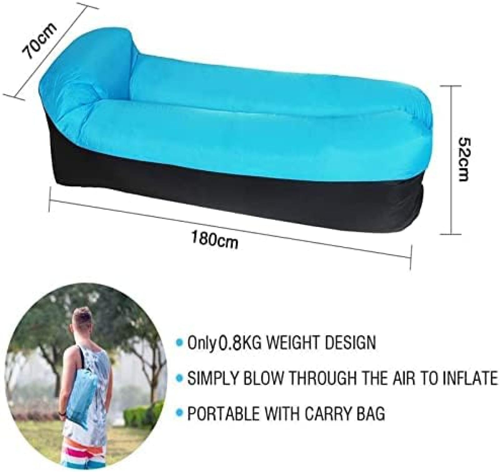 성인용 에어 소파 어린이용 빠른 팽창식 에어 소파 침대 - Outdoor Furniture From China 리뷰 및 가격