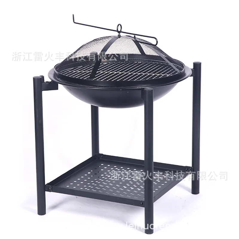 휴대용 야외 장작 화로 겸용 바베큐 그릴, 이중 목적  - Fire Pit Bowl 리뷰 및 가격