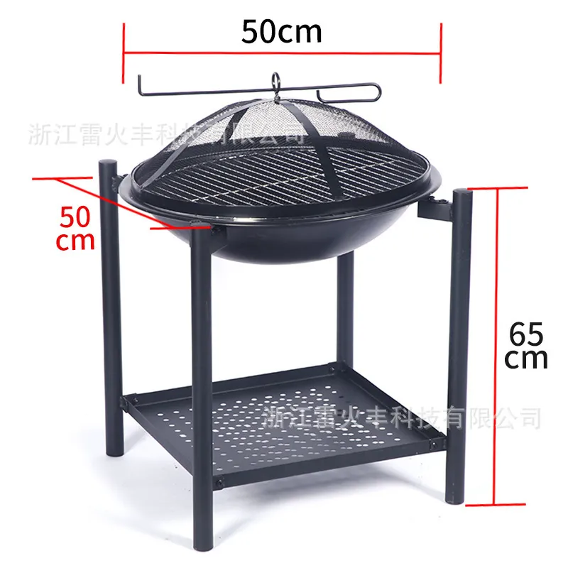 휴대용 야외 장작 화로 겸용 바베큐 그릴, 이중 목적  - Fire Pit Bowl 리뷰 및 가격