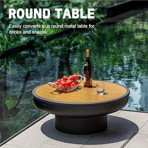 32인치 화덕 테이블(뚜껑 포함), 튼튼하고 깊은 화덕 - Fire Pit Bowl 리뷰 및 가격