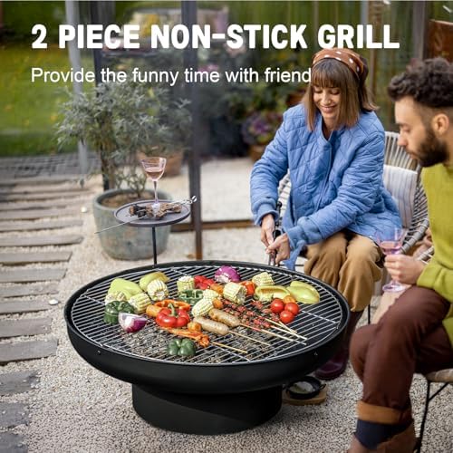 32인치 화덕 테이블(뚜껑 포함), 튼튼하고 깊은 화덕 - Fire Pit Bowl 리뷰 및 가격