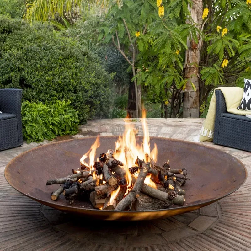 맞춤형 탄소강 화로 야외 화덕 - Fire Pit Bowl 리뷰 및 가격