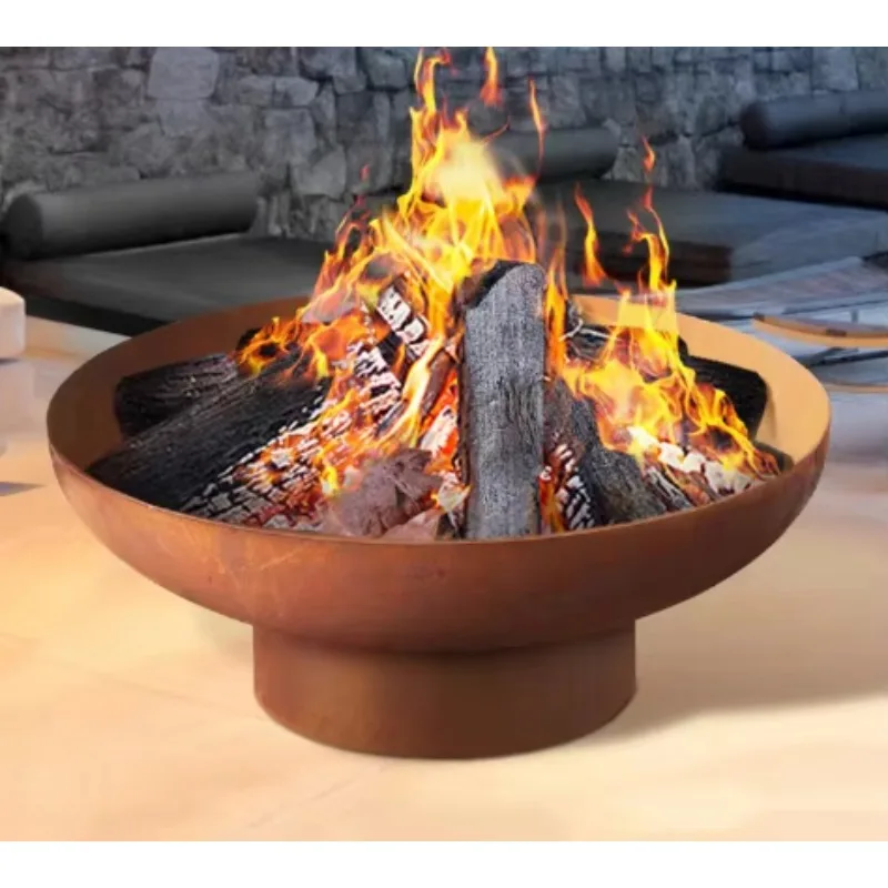 맞춤형 탄소강 화로 야외 화덕 - Fire Pit Bowl 리뷰 및 가격
