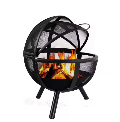 공 모양 야외 정원 파티오 마당용 휴대용 무연 화로,  - Fire Pit Bowl 리뷰 및 가격