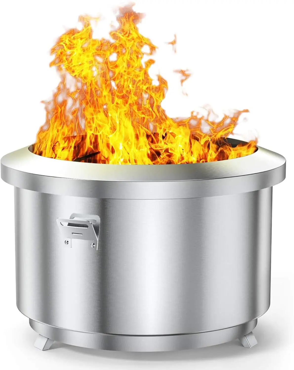 24인치 야외 무연 화덕 스테인리스 스틸 화로, 뒷마당 - Fire Pit Bowl 리뷰 및 가격